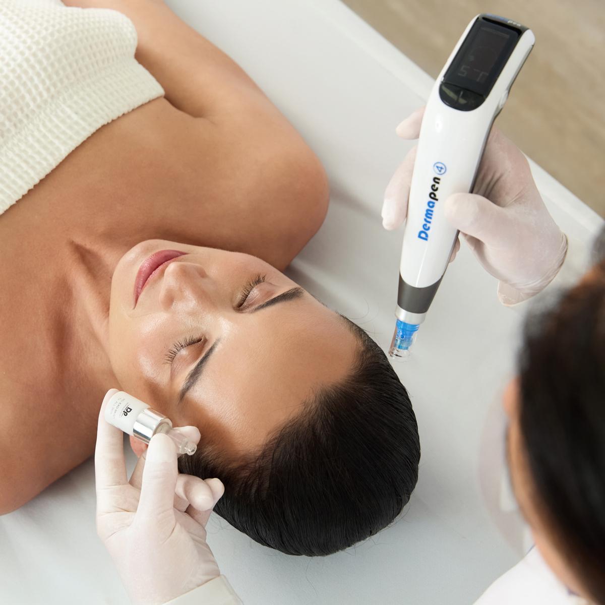 Dermapen microneedling facial